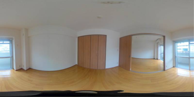 パノラマ画像洋室