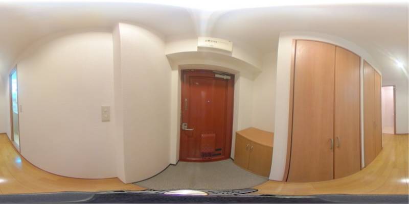 パノラマ画像玄関