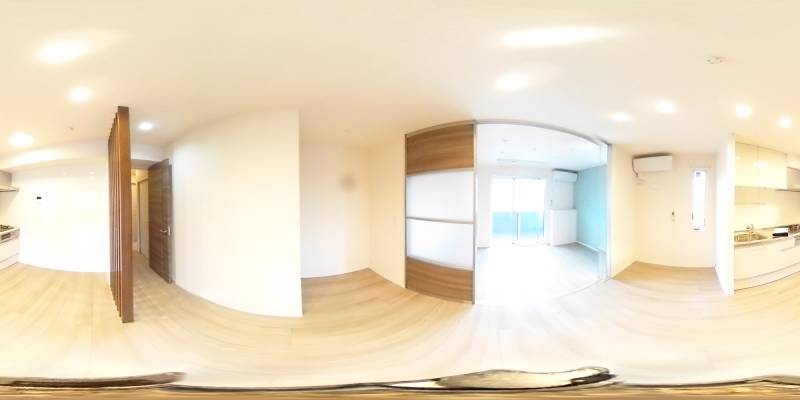 パノラマ画像洋室