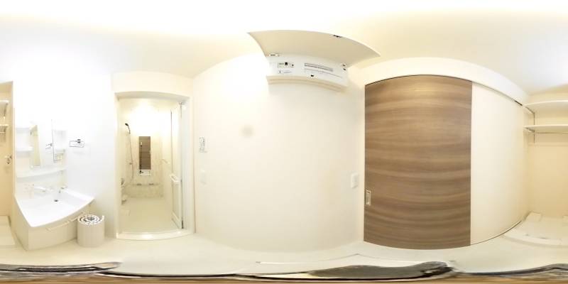 パノラマ画像洗面所