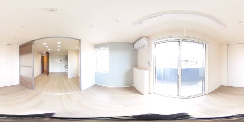 パノラマ画像洋室