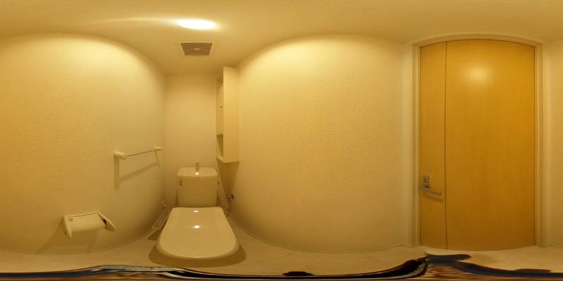 パノラマ画像トイレ