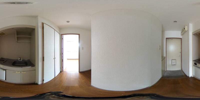 パノラマ画像キッチン