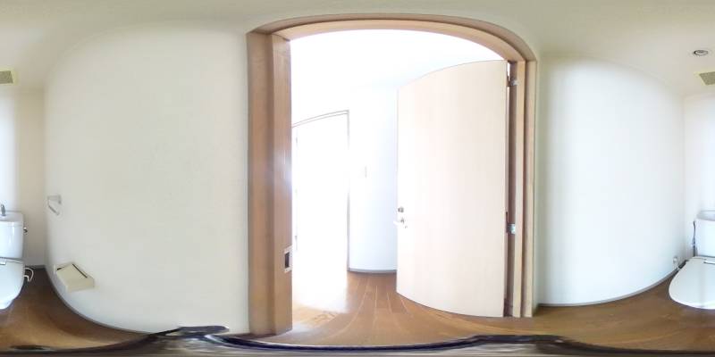 パノラマ画像トイレ