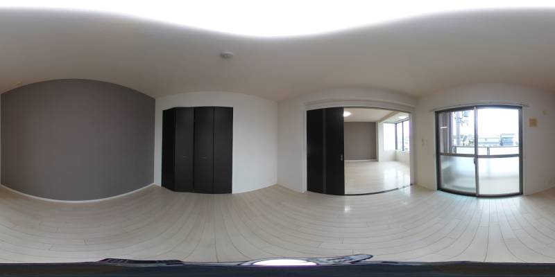 パノラマ画像洋室