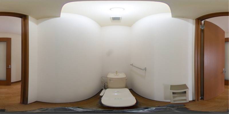 パノラマ画像トイレ