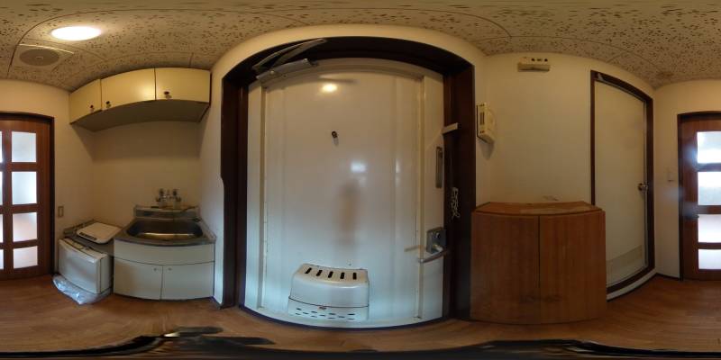 パノラマ画像玄関