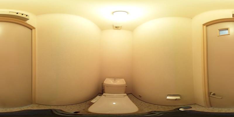 パノラマ画像トイレ