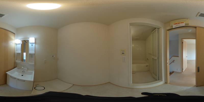 パノラマ画像洗面所