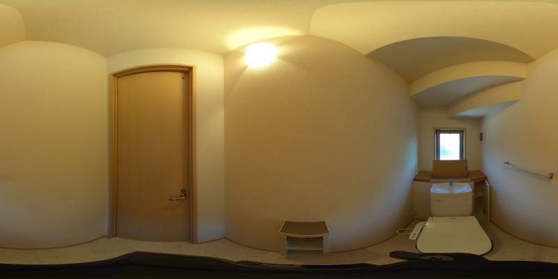 パノラマ画像トイレ