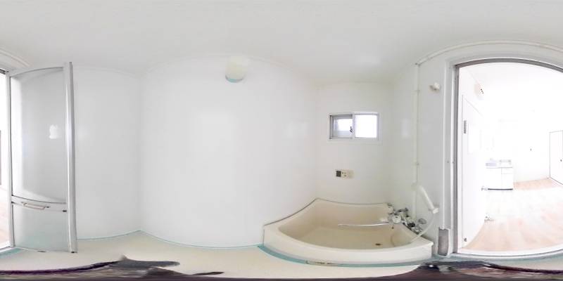 パノラマ画像バスルーム