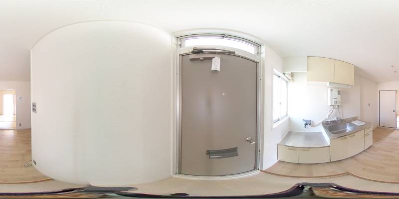 パノラマ画像玄関