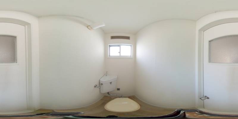 パノラマ画像トイレ