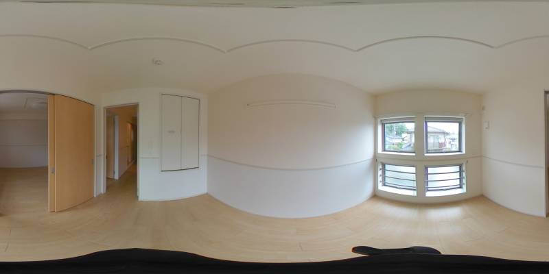 パノラマ画像洋室