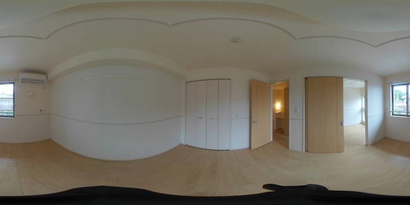 パノラマ画像洋室