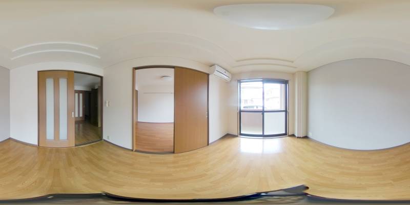 パノラマ画像洋室