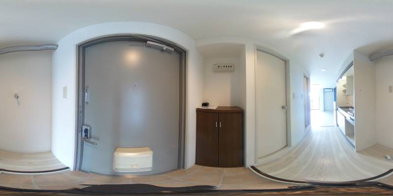 パノラマ画像玄関