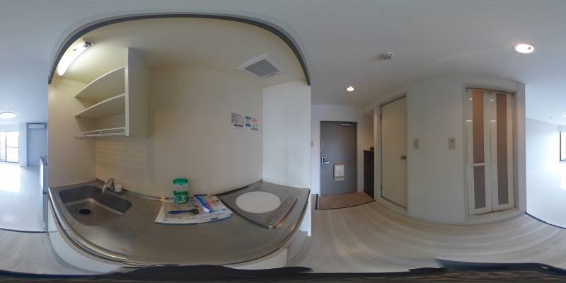 パノラマ画像キッチン