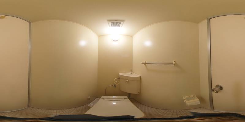 パノラマ画像トイレ