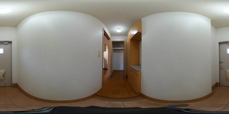 パノラマ画像玄関