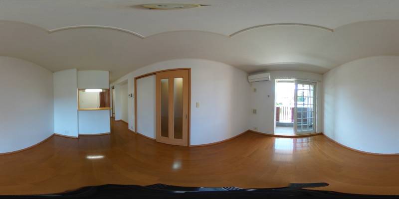 パノラマ画像リビング