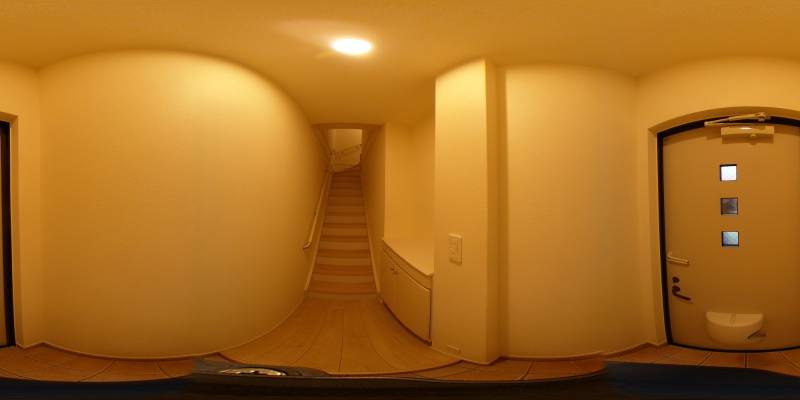 パノラマ画像玄関