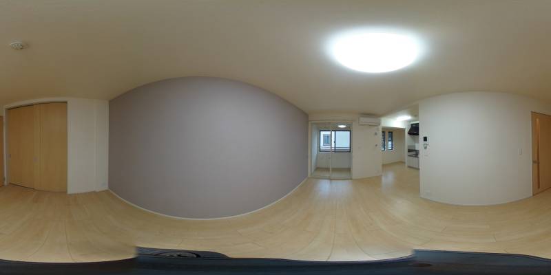 パノラマ画像リビング