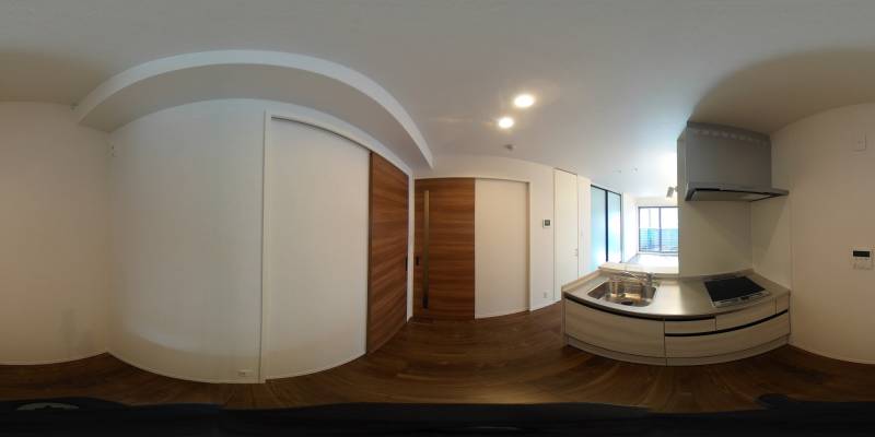 パノラマ画像キッチン