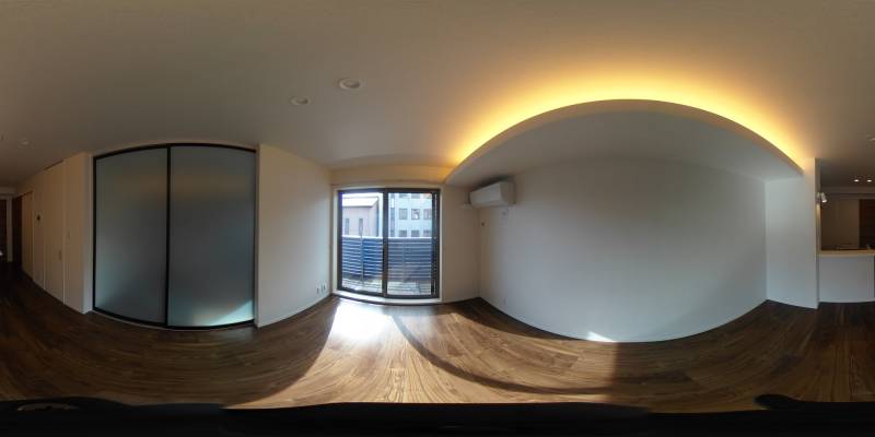 パノラマ画像リビング