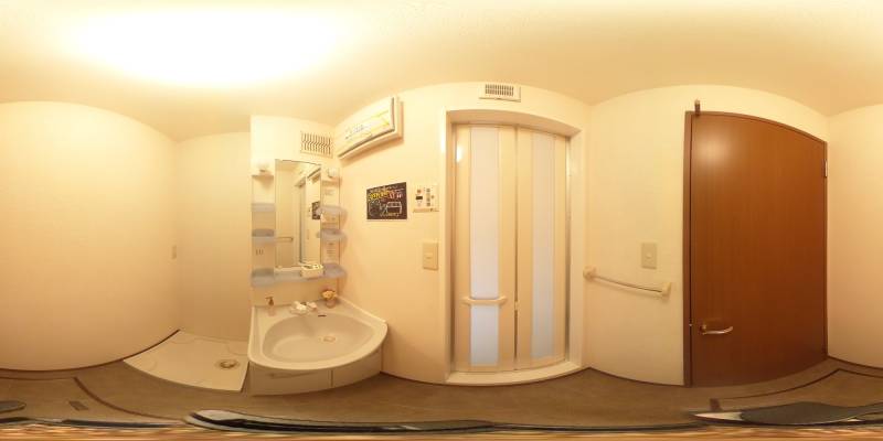 パノラマ画像洗面所