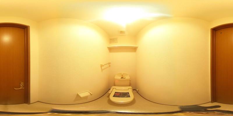 パノラマ画像トイレ