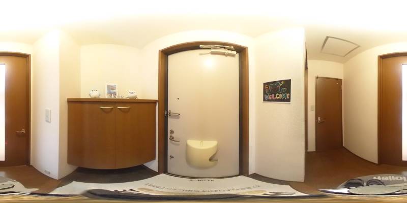 パノラマ画像玄関