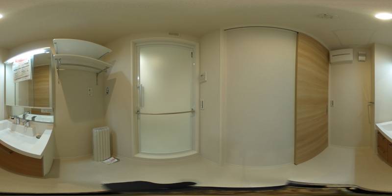 パノラマ画像洗面所
