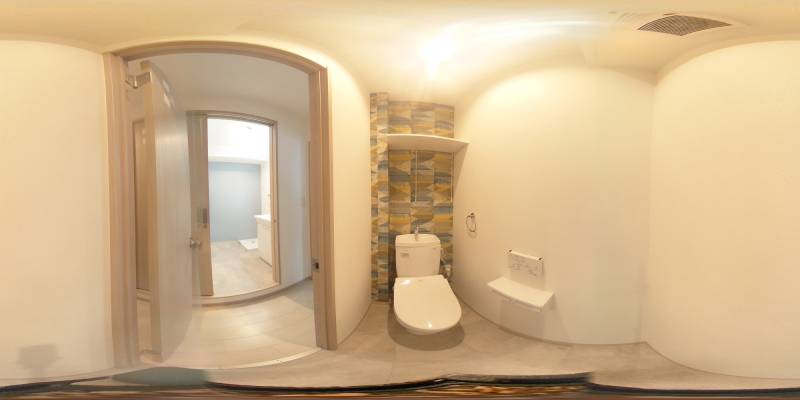 パノラマ画像トイレ