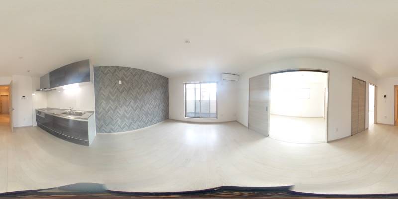 パノラマ画像リビング