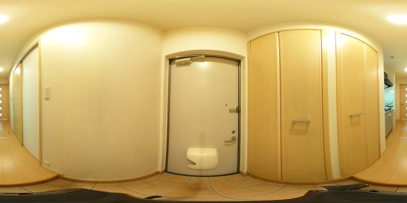 パノラマ画像玄関