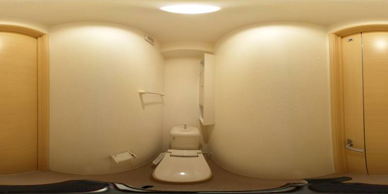 パノラマ画像トイレ