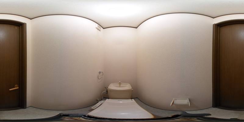 パノラマ画像トイレ