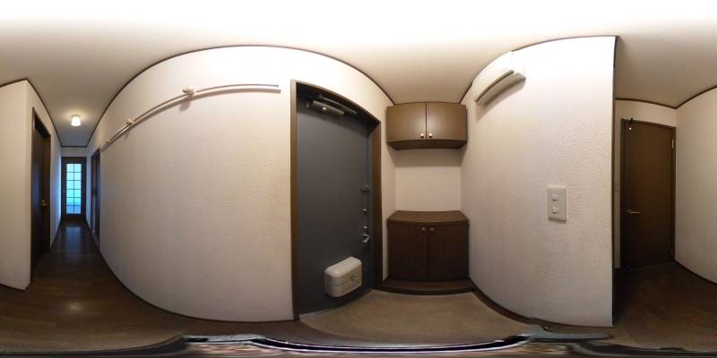 パノラマ画像玄関