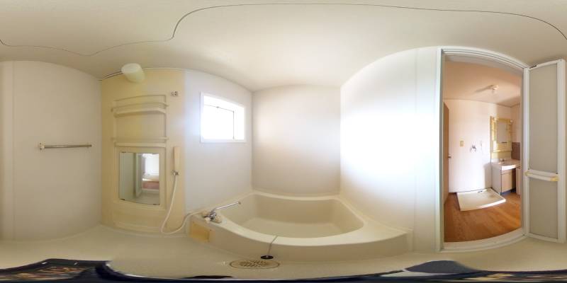 パノラマ画像バスルーム