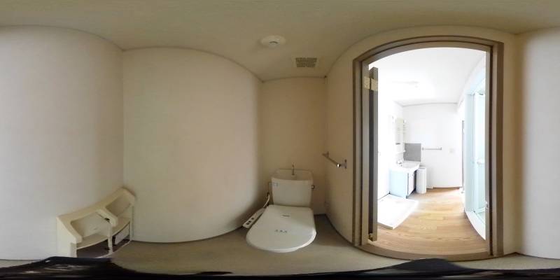 パノラマ画像トイレ