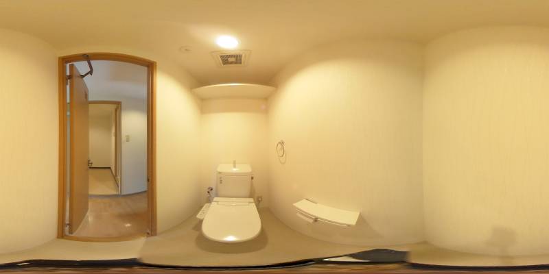 パノラマ画像トイレ
