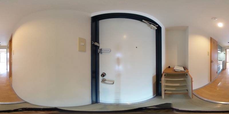 パノラマ画像玄関