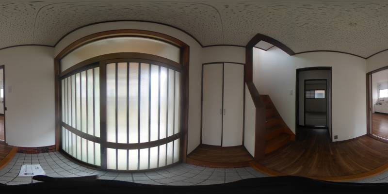 パノラマ画像玄関