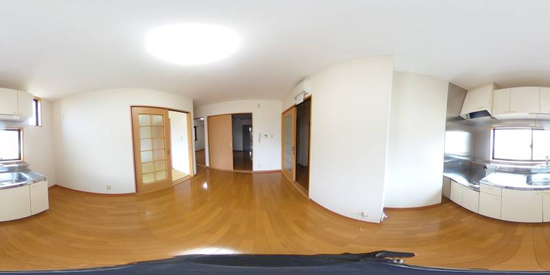 パノラマ画像キッチン