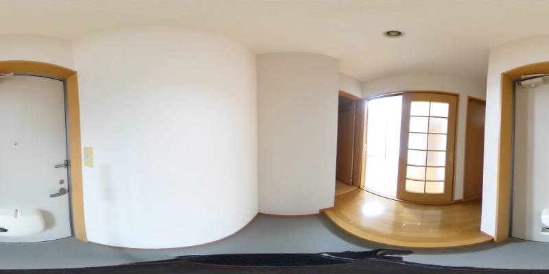 パノラマ画像玄関