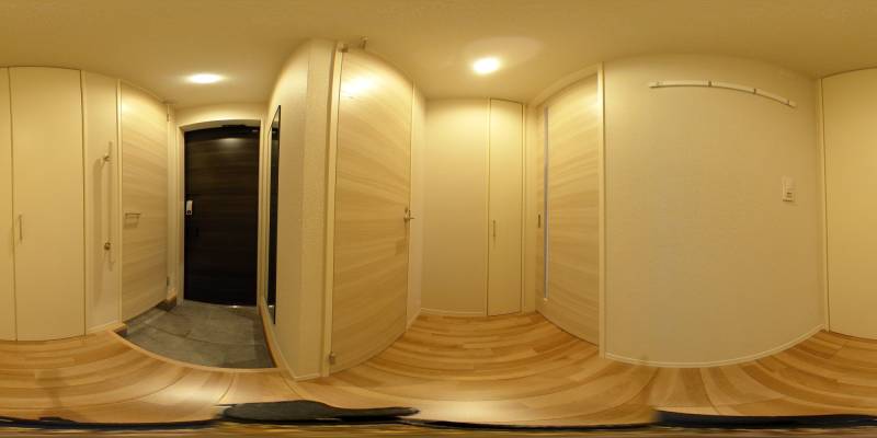 パノラマ画像玄関