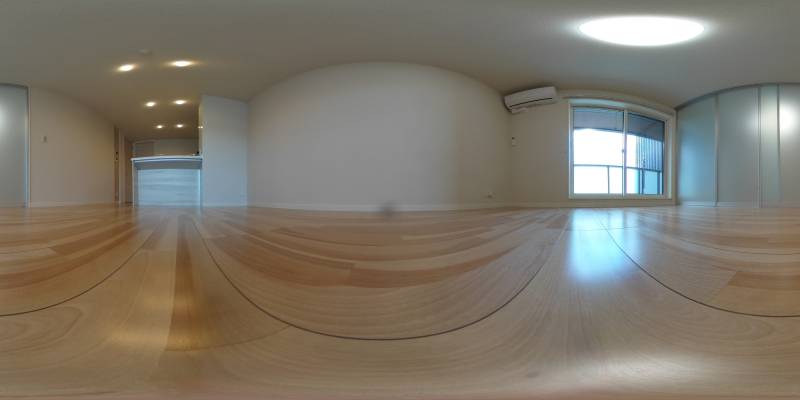 パノラマ画像リビング