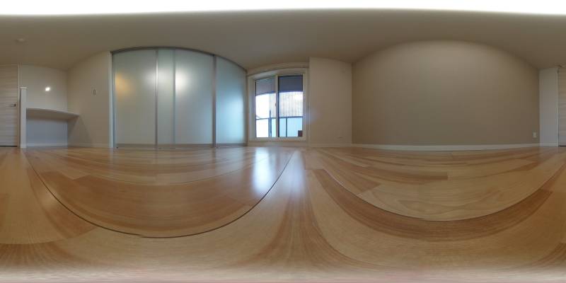 パノラマ画像洋室