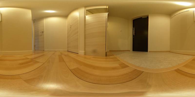 パノラマ画像玄関